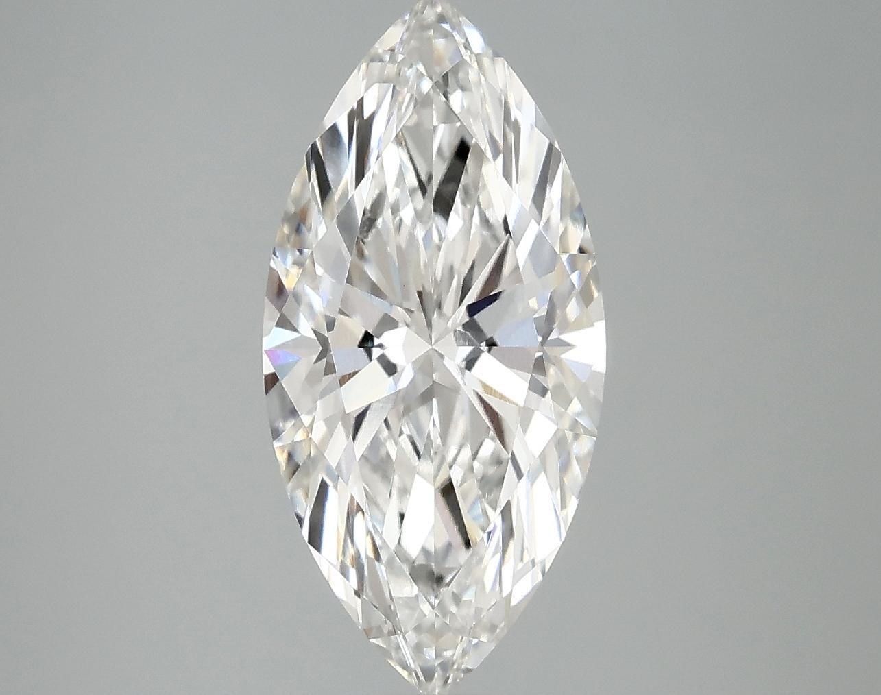 2.98 Carat Marquise Shaped Excellent Cut VS1 IGI Certified Lab Grown Diamond