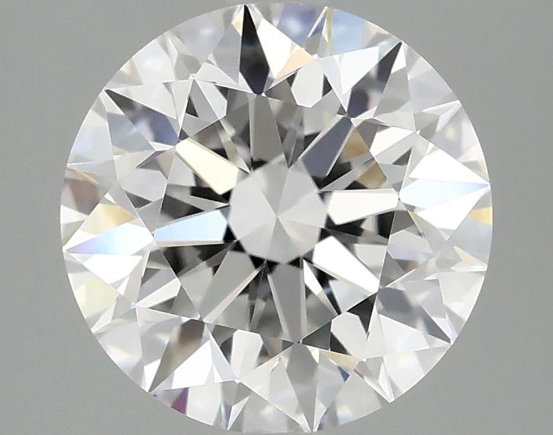 3.06 Carat Round Shaped Excellent Cut VVS2 IGI Certified Lab Grown Diamond