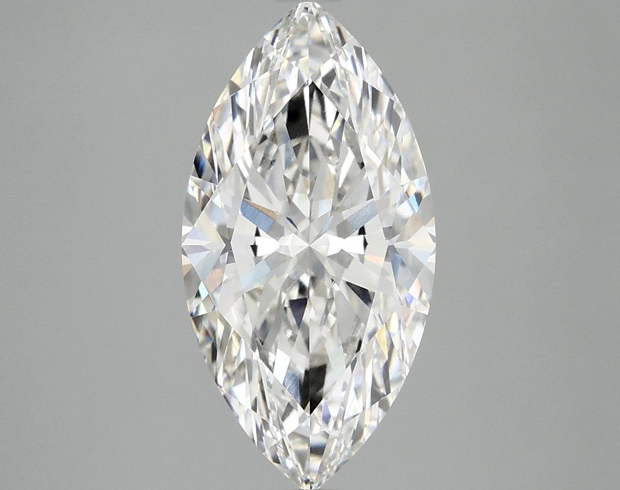 3.1 Carat Marquise Shaped Ideal Cut VVS2 IGI Certified Lab Grown Diamond