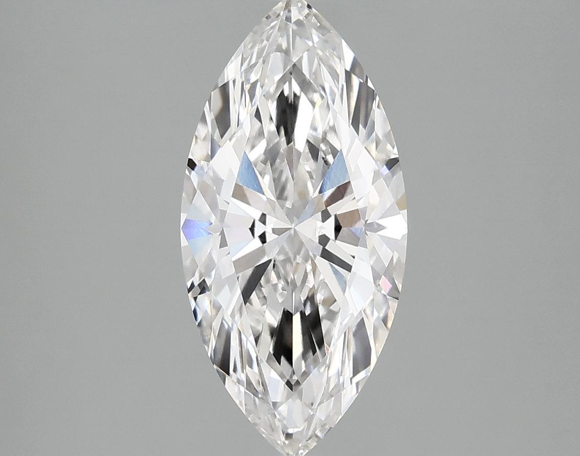 2.05 Carat Marquise Shaped Excellent Cut VVS2 IGI Certified Lab Grown Diamond