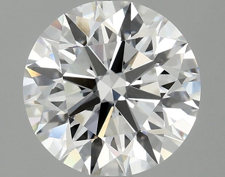 2.45 Carat Round Shaped Excellent Cut VVS2 IGI Certified Lab Grown Diamond