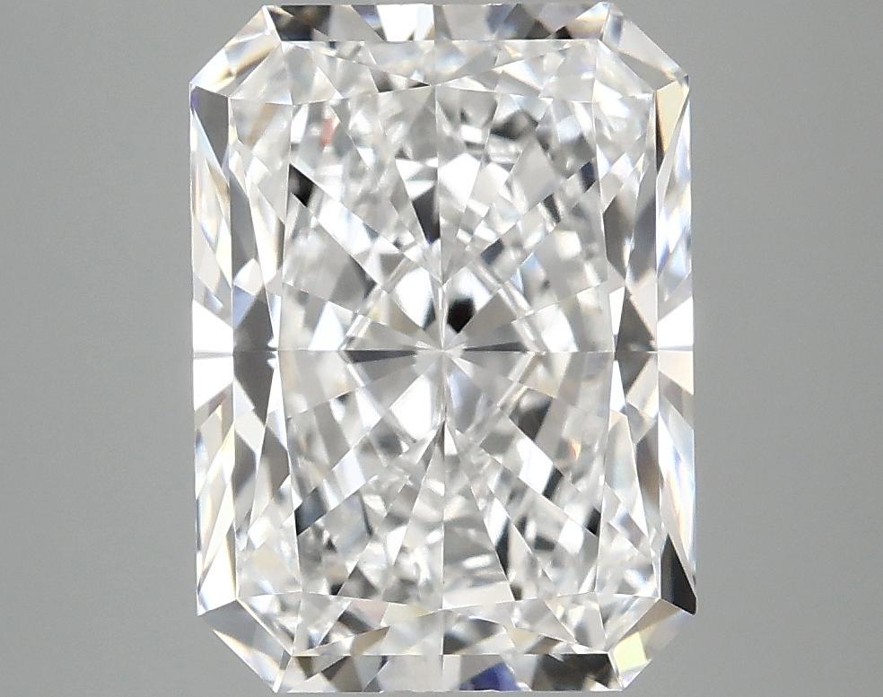 4.06 Carat Radiant Shaped Excellent Cut VVS2 IGI Certified Lab Grown Diamond