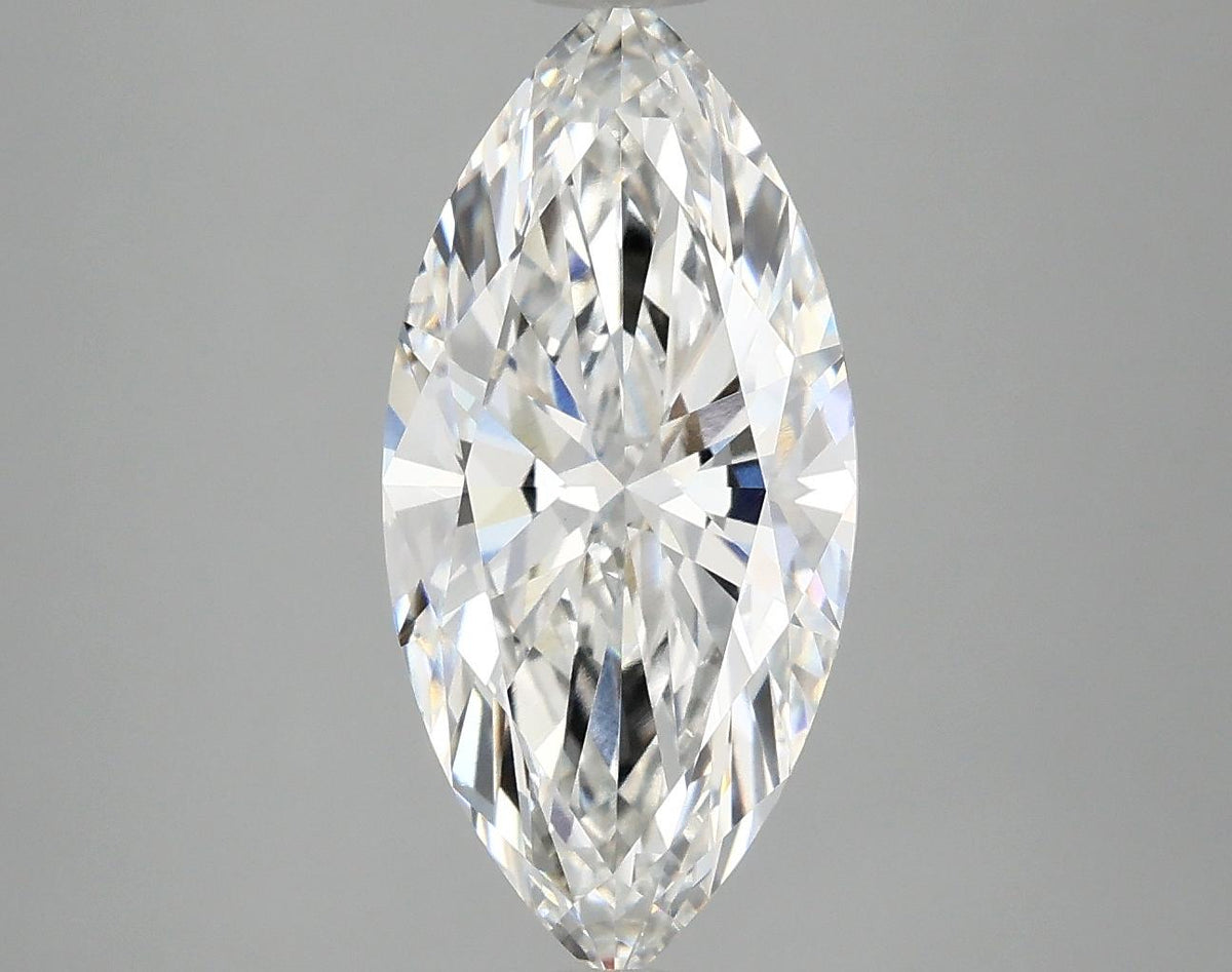 3.01 Carat Marquise Shaped Excellent Cut VVS2 IGI Certified Lab Grown Diamond