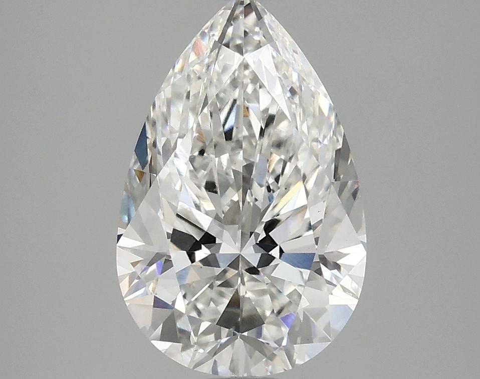 2.46 Carat Pear Shaped Ideal Cut VS1 IGI Certified Lab Grown Diamond