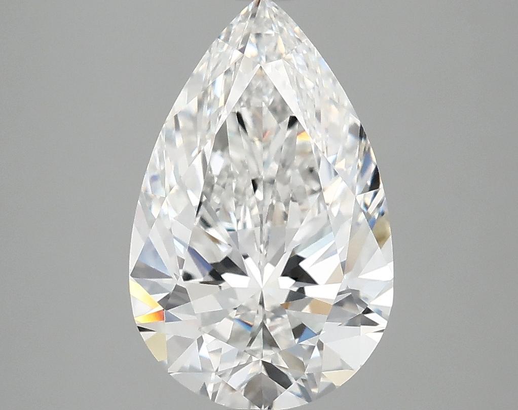 2.91 Carat Pear Shaped Ideal Cut VVS2 IGI Certified Lab Grown Diamond