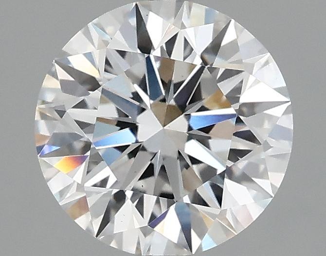 2.07 Carat Round Shaped Excellent Cut VS2 IGI Certified Lab Grown Diamond