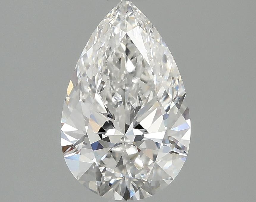 1.57 Carat Pear Shaped Ideal Cut VVS2 IGI Certified Lab Grown Diamond