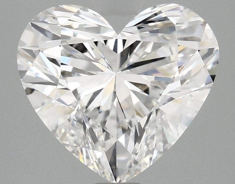 3.05 Carat Heart Shaped Ideal Cut VS1 IGI Certified Lab Grown Diamond