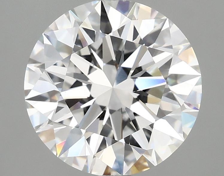 2.58 Carat Round Shaped Ideal Cut VVS2 IGI Certified Lab Grown Diamond