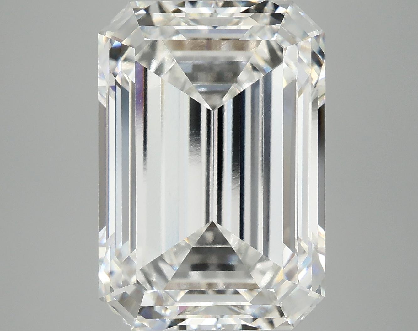 12.07 Carat Emerald Shaped Ideal Cut VVS2 IGI Certified Lab Grown Diamond