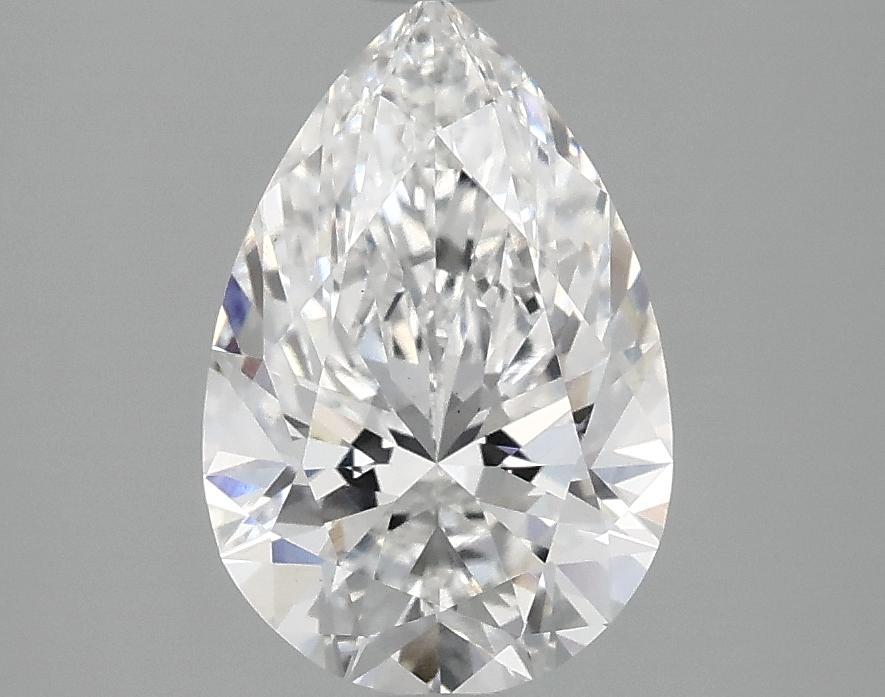 1.89 Carat Pear Shaped Excellent Cut VS2 IGI Certified Lab Grown Diamond