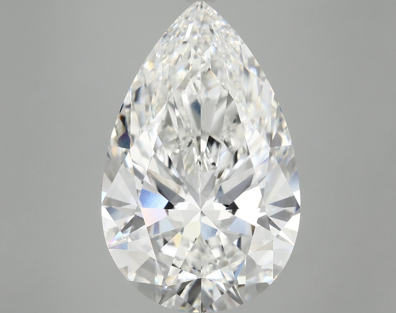 10.04 Carat Pear Shaped Ideal Cut VVS2 IGI Certified Lab Grown Diamond