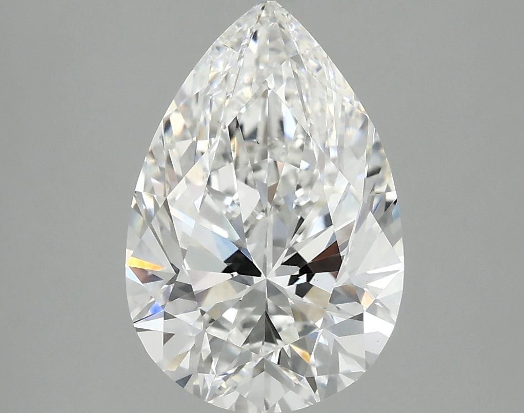 3.07 Carat Pear Shaped Excellent Cut VS1 IGI Certified Lab Grown Diamond