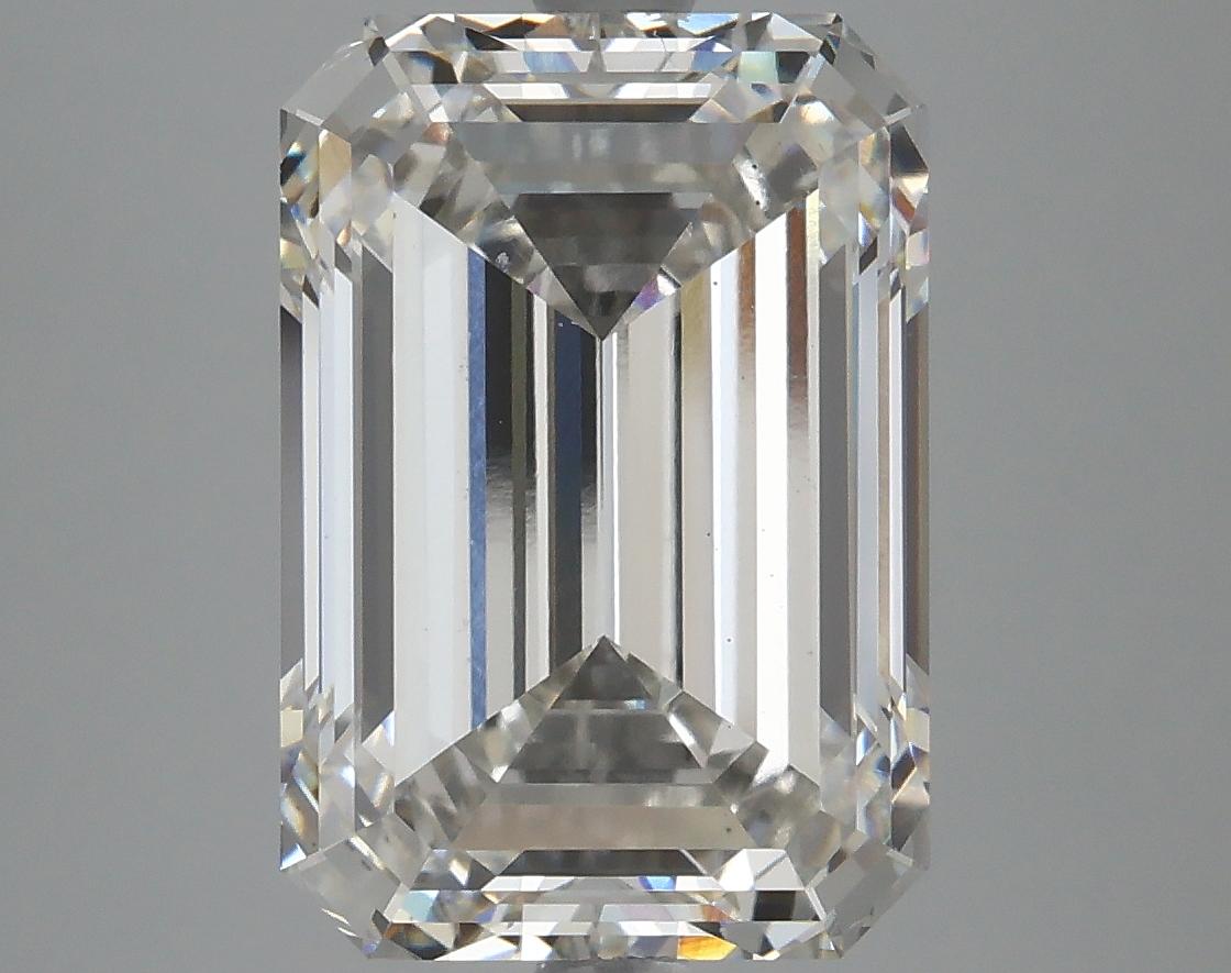 6.34 Carat Emerald Shaped Ideal Cut VS1 IGI Certified Lab Grown Diamond