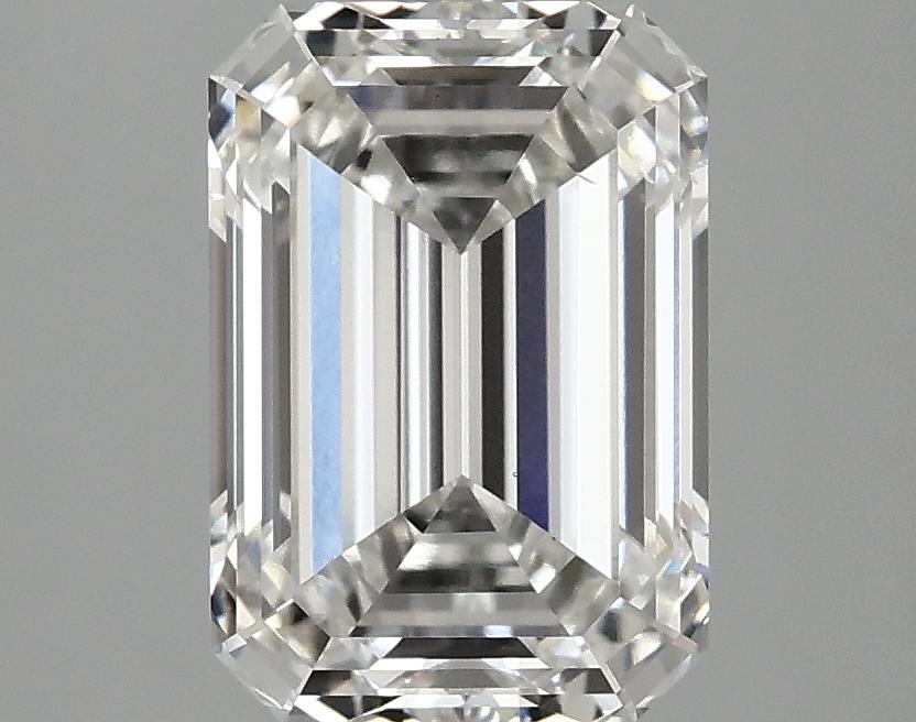 2.95 Carat Emerald Shaped Ideal Cut VS2 IGI Certified Lab Grown Diamond