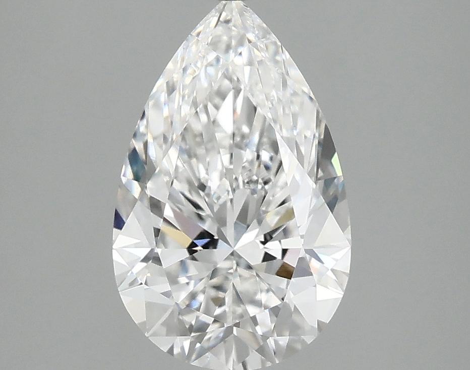 2.04 Carat Pear Shaped Ideal Cut VVS2 IGI Certified Lab Grown Diamond
