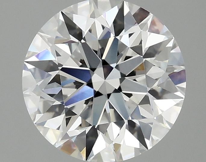 2.04 Carat Round Shaped Excellent Cut VVS2 IGI Certified Lab Grown Diamond