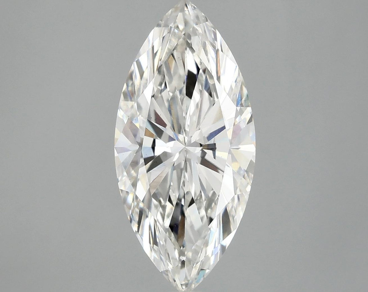 3.16 Carat Marquise Shaped Excellent Cut VS2 IGI Certified Lab Grown Diamond