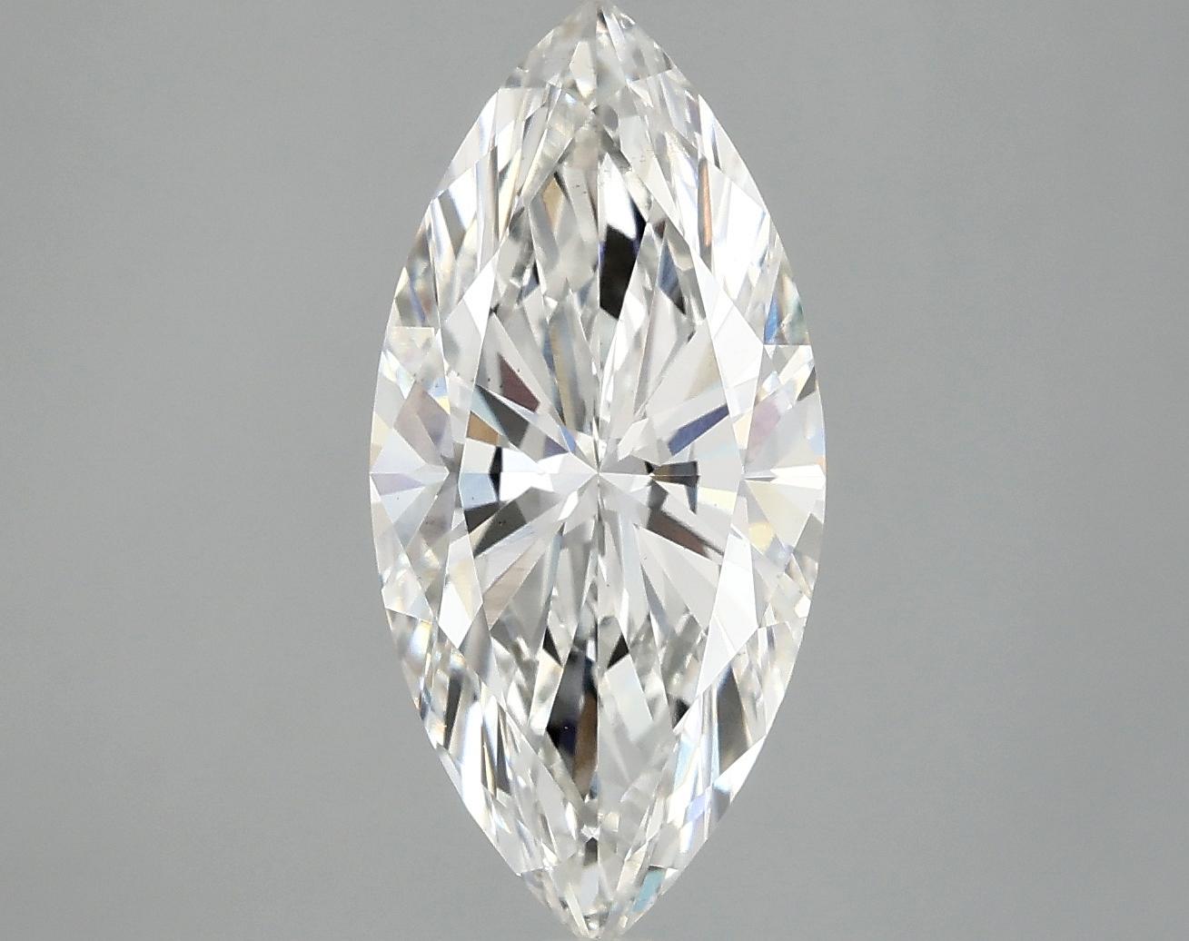 3.16 Carat Marquise Shaped Excellent Cut VS2 IGI Certified Lab Grown Diamond