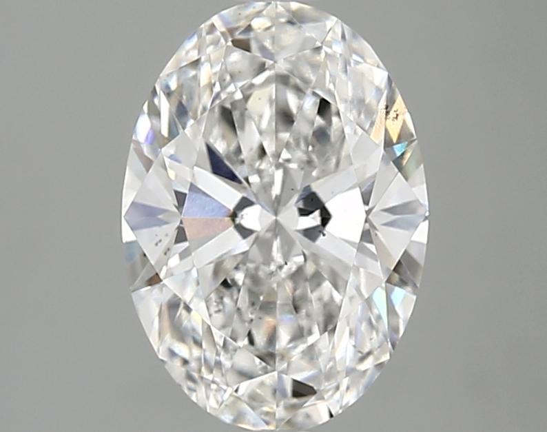 2.02 Carat Oval Shaped Ideal Cut SI1 IGI Certified Lab Grown Diamond