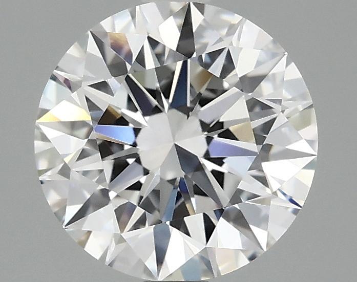2.05 Carat Round Shaped Ideal Cut VVS2 IGI Certified Lab Grown Diamond