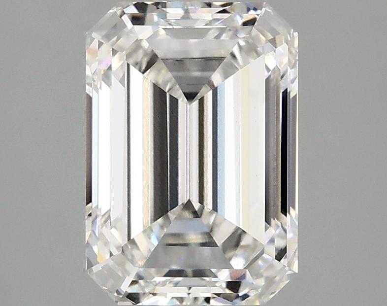 2.5 Carat Emerald Shaped Ideal Cut VS1 IGI Certified Lab Grown Diamond