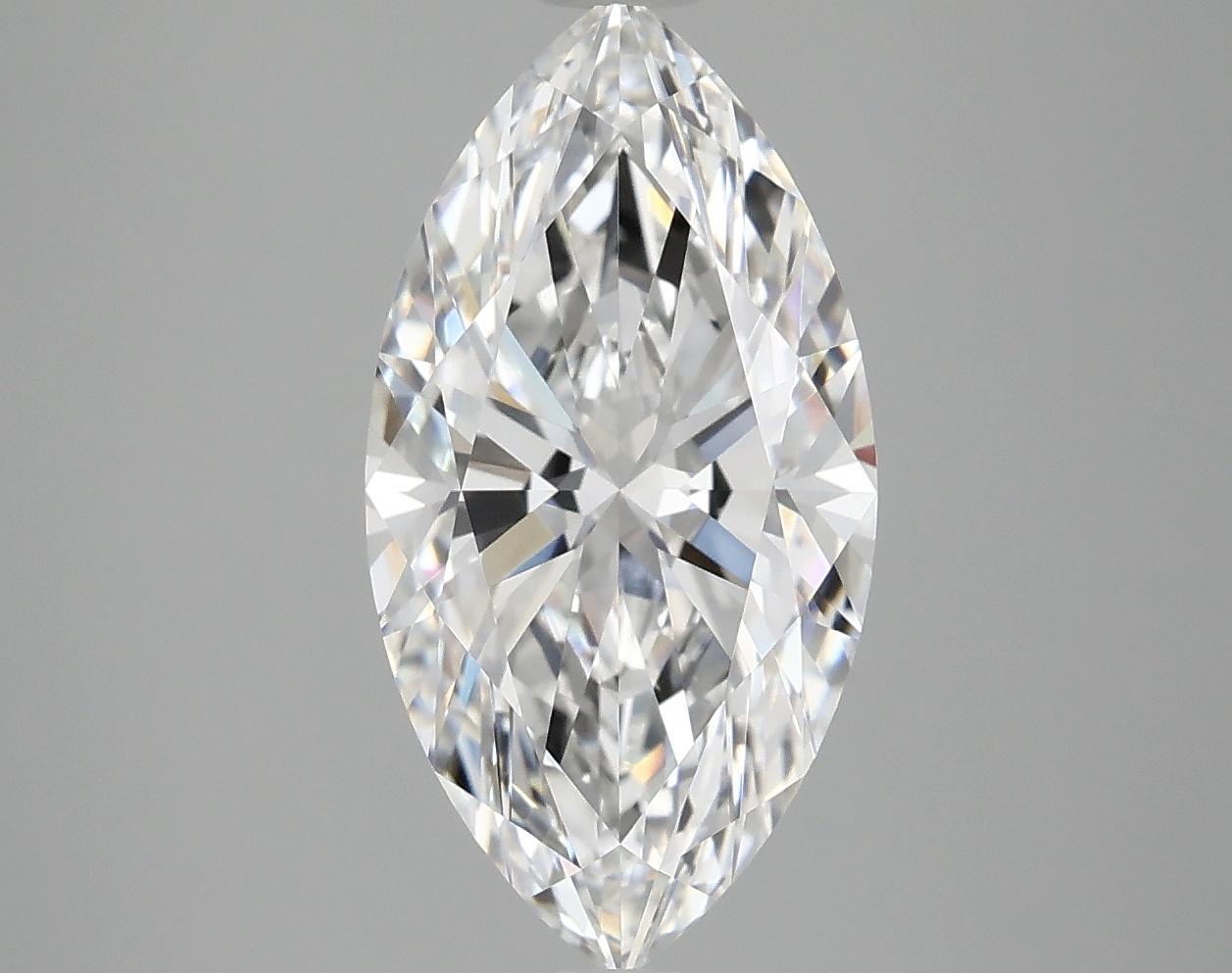 3.1 Carat Marquise Shaped Ideal Cut VVS2 IGI Certified Lab Grown Diamond