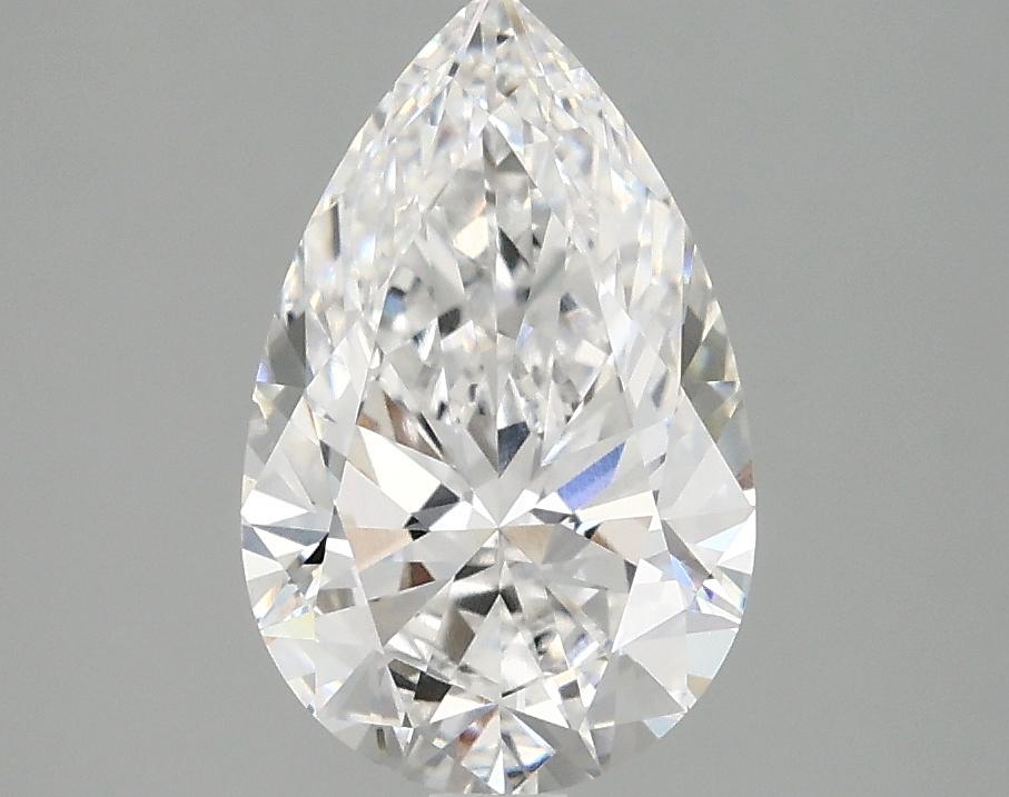 2.02 Carat Pear Shaped Ideal Cut VVS2 IGI Certified Lab Grown Diamond