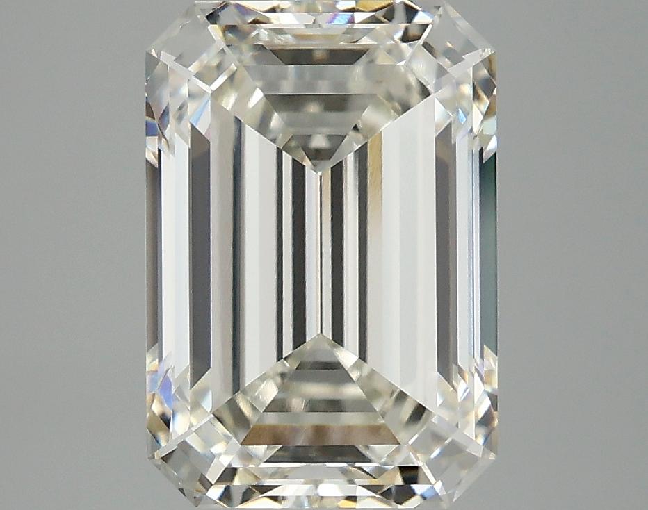 4.09 Carat Emerald Shaped Ideal Cut VVS2 IGI Certified Lab Grown Diamond