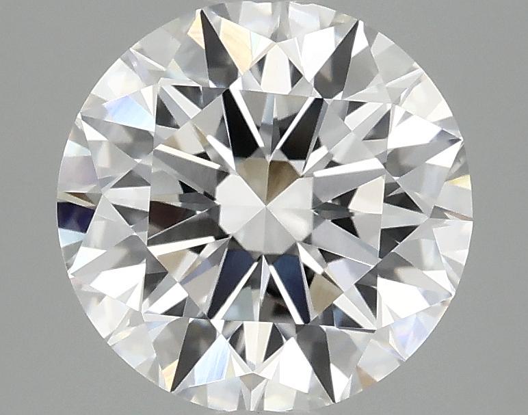 2.85 Carat Round Shaped Excellent Cut VVS2 IGI Certified Lab Grown Diamond