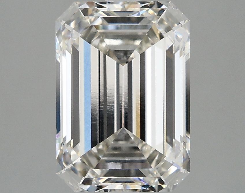3.08 Carat Emerald Shaped Ideal Cut VS1 IGI Certified Lab Grown Diamond