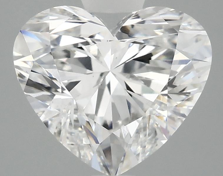2.96 Carat Heart Shaped Ideal Cut VS1 IGI Certified Lab Grown Diamond