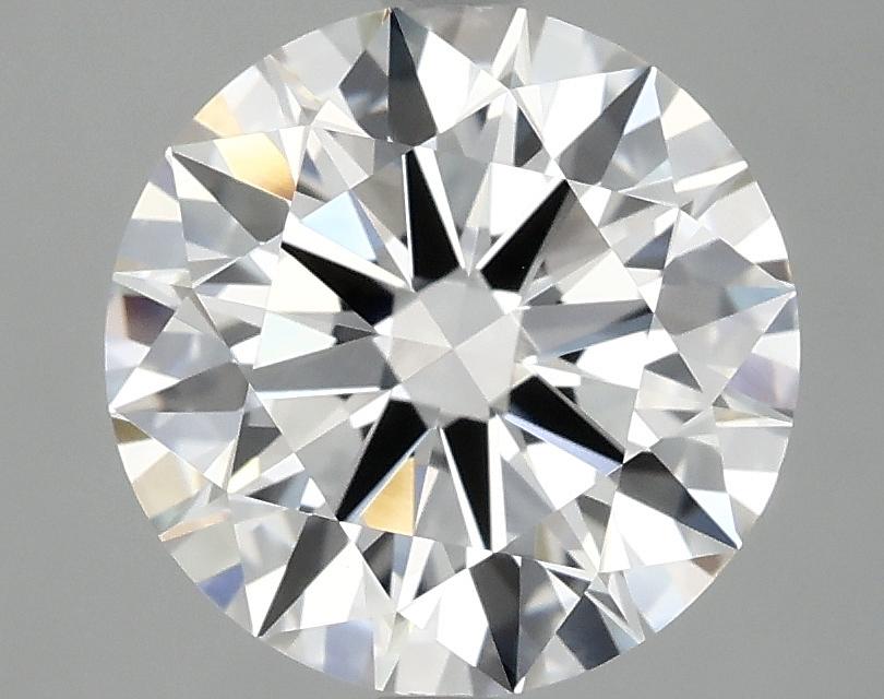 3.09 Carat Round Shaped Ideal Cut VVS2 IGI Certified Lab Grown Diamond