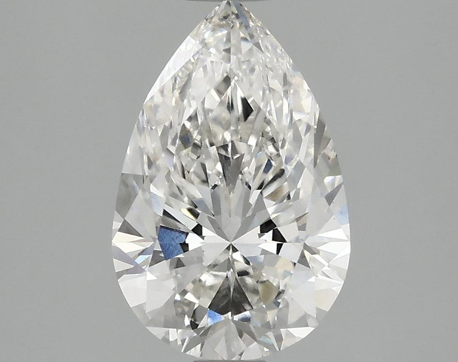 2.09 Carat Pear Shaped Excellent Cut VS2 IGI Certified Lab Grown Diamond