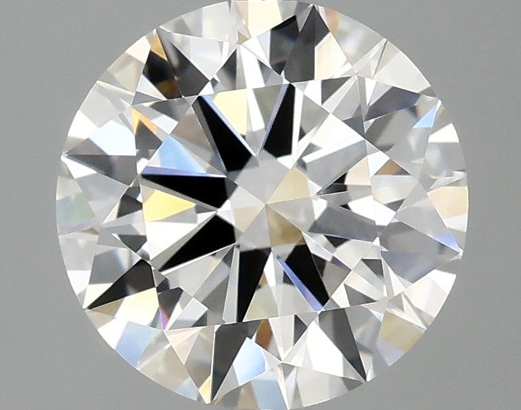 2.56 Carat Round Shaped Ideal Cut VVS2 IGI Certified Lab Grown Diamond