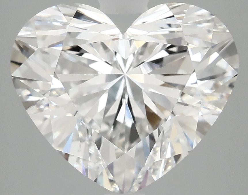 4.49 Carat Heart Shaped Excellent Cut VVS2 IGI Certified Lab Grown Diamond