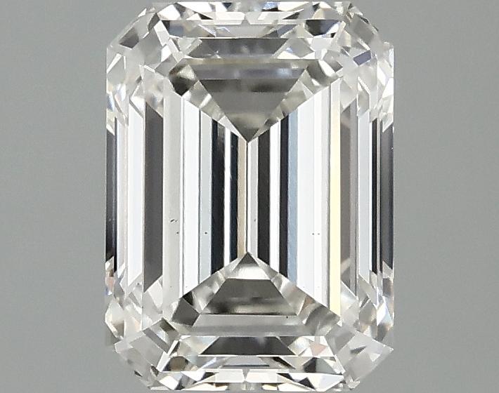 2.0 Carat Emerald Shaped Excellent Cut VS1 IGI Certified Lab Grown Diamond