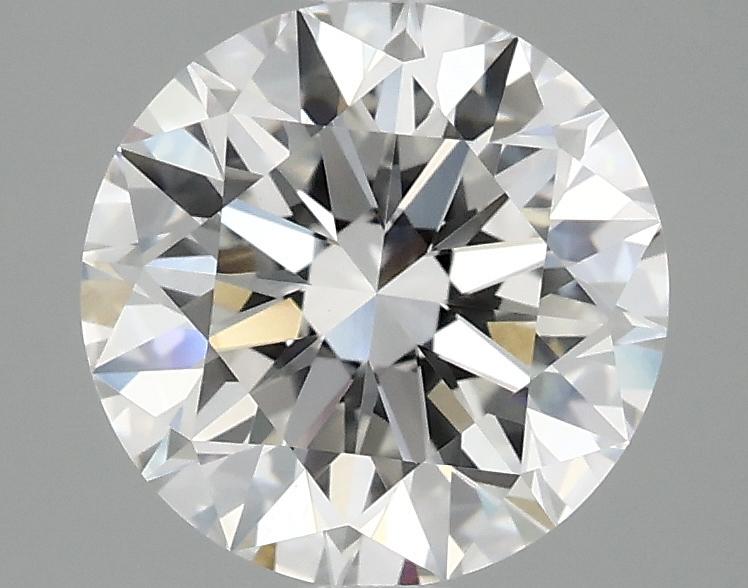 2.54 Carat Round Shaped Ideal Cut VVS2 IGI Certified Lab Grown Diamond