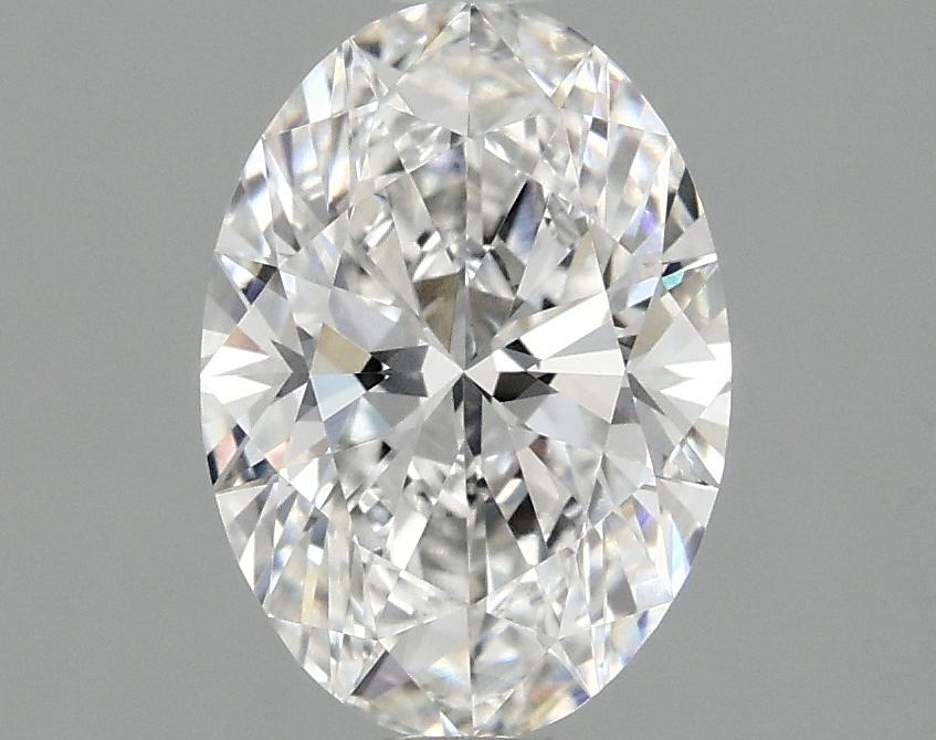 1.5 Carat Oval Shaped Ideal Cut VVS2 IGI Certified Lab Grown Diamond