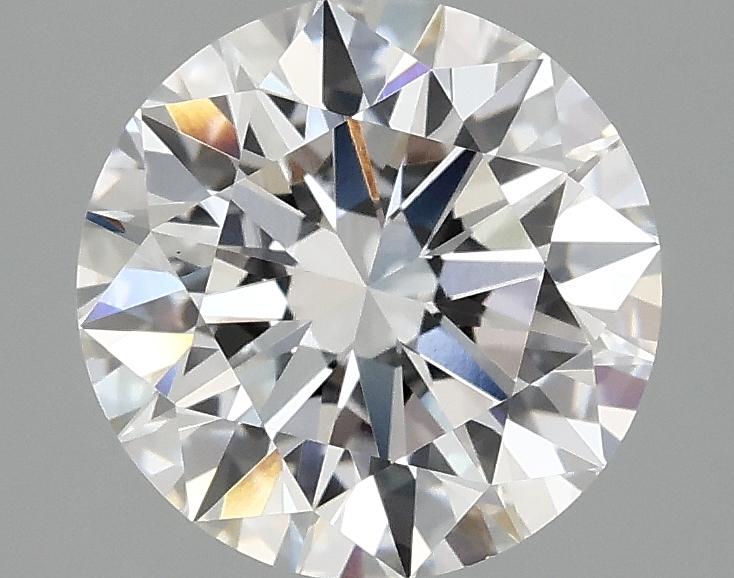 2.53 Carat Round Shaped Ideal Cut VVS2 IGI Certified Lab Grown Diamond