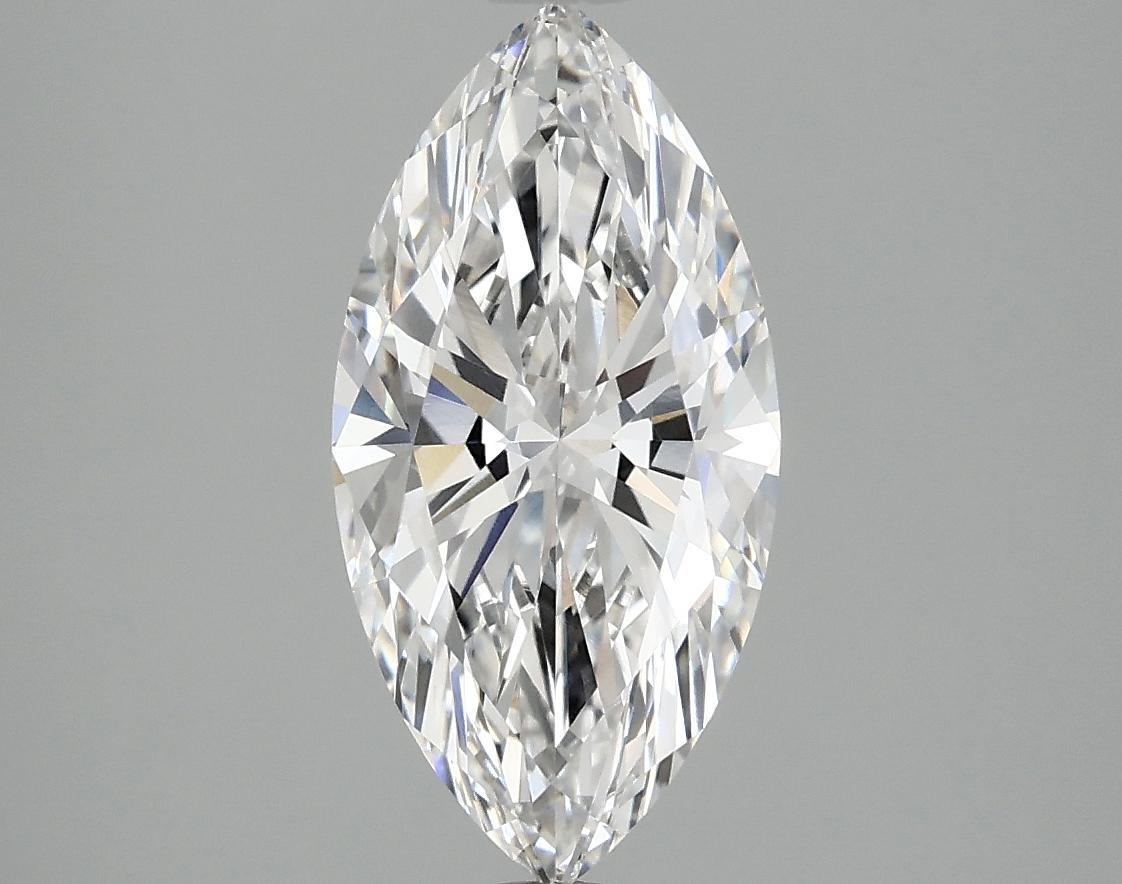 2.04 Carat Marquise Shaped Ideal Cut VVS2 IGI Certified Lab Grown Diamond