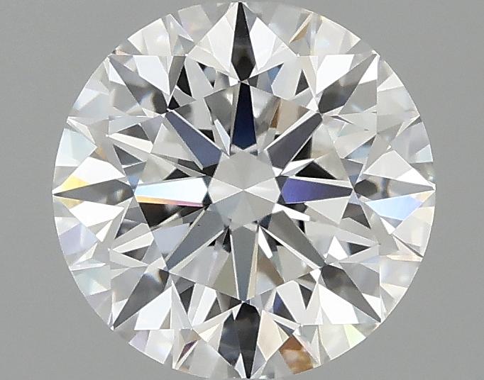 2.03 Carat Round Shaped Excellent Cut VVS2 IGI Certified Lab Grown Diamond