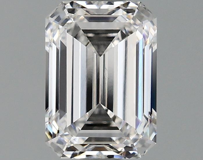 1.06 Carat Emerald Shaped Ideal Cut VVS2 IGI Certified Lab Grown Diamond