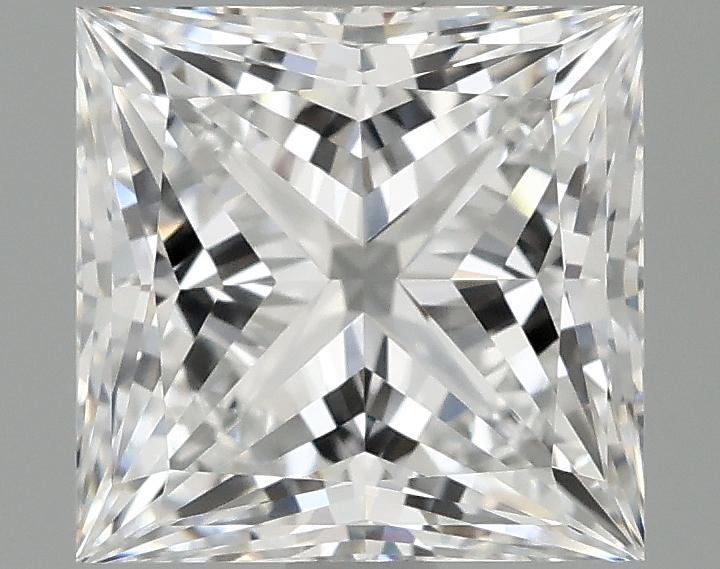 2.09 Carat Princess Shaped Ideal Cut VVS2 IGI Certified Lab Grown Diamond