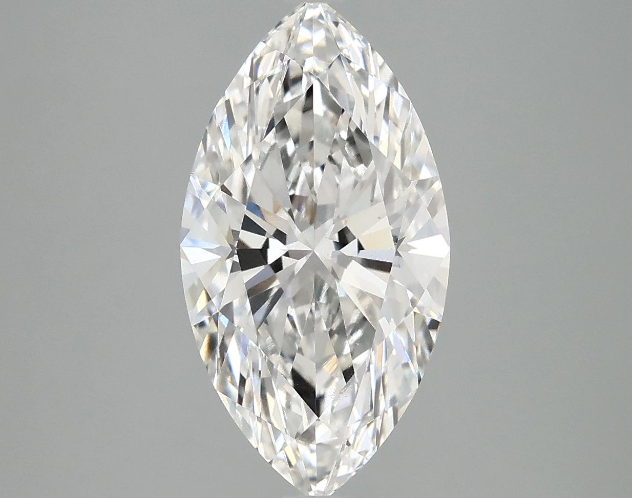3.05 Carat Marquise Shaped Excellent Cut VS1 IGI Certified Lab Grown Diamond