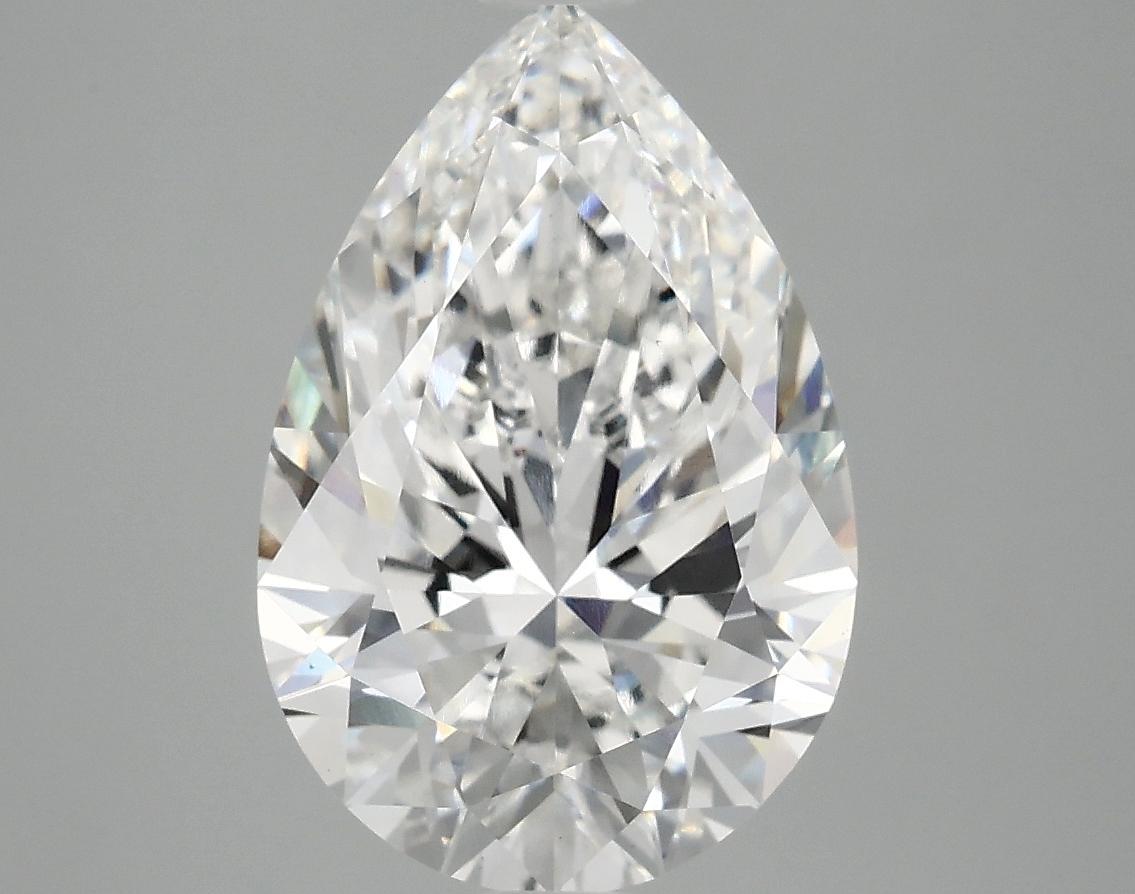 4.03 Carat Pear Shaped Excellent Cut VS1 IGI Certified Lab Grown Diamond