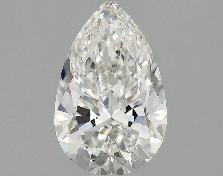 1.07 Carat Pear Shaped Ideal Cut VVS2 IGI Certified Lab Grown Diamond