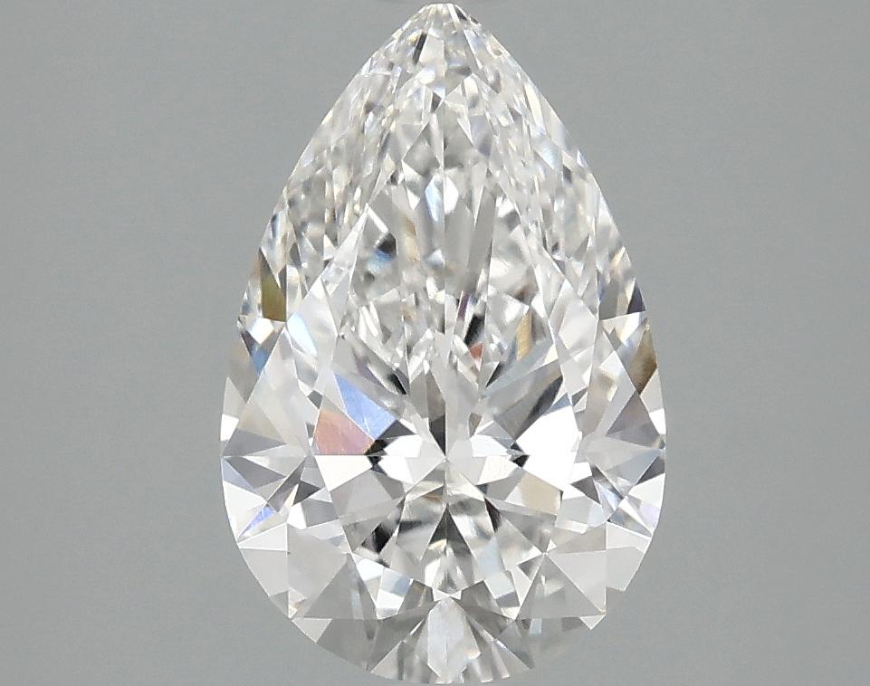 1.93 Carat Pear Shaped Ideal Cut VVS2 IGI Certified Lab Grown Diamond