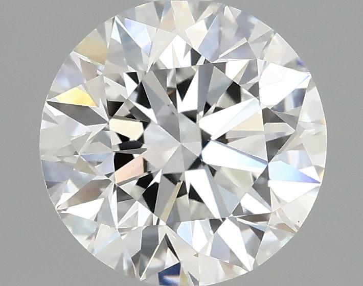 2.08 Carat Round Shaped Excellent Cut VS1 IGI Certified Lab Grown Diamond