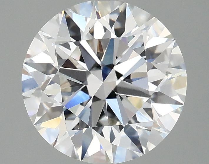2.12 Carat Round Shaped Excellent Cut VVS2 IGI Certified Lab Grown Diamond